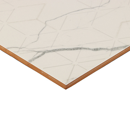 Декор Siluet белый 500*250 GT124VG Global Tile *1/7