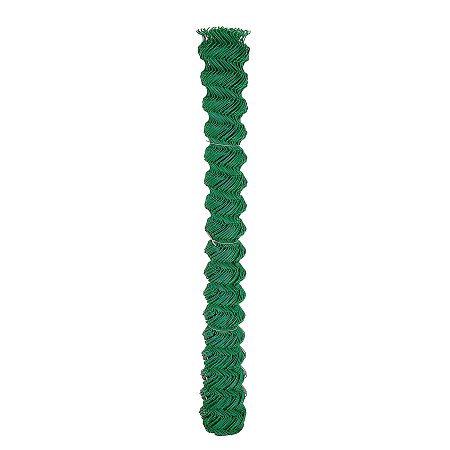 Сетка рабица ПП 50*50 (1,5*10м) концы прямые ЗЕЛЕНАЯ  *1