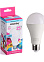 Лампа светодиодная 25W Е27 груша 4К нейтральный A65 Smartbuy *10/100