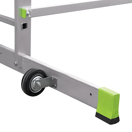 Вышка-тура алюм. "NV 2450" раб.выс.5,16м,помост1,4х0,5м,мах нагр.150кг арт.2450408 "Новая высота"*1