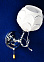 Бра A1336/1W    СН  1*40W E27 (h=260, w=140, l=200) 2 сорт VERNER LIGHTING *1