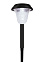 Светильник садовый на солнч. батарее пластик черный 37 см Smartbuy SBF-107 *6/48
