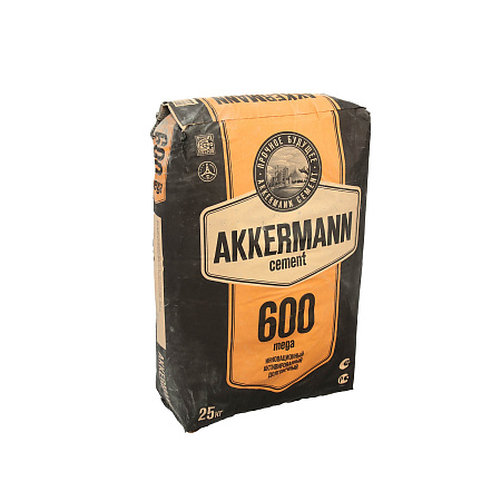 Цемент 25 кг ЦЕМ I 52,5Н(ПЦ600) Стретч-Бег AKKERMANN *56