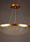 Люстра 9212/100W gold 580 мм 3 реж., пульт S=25м2  VERNER LIGHTING *1