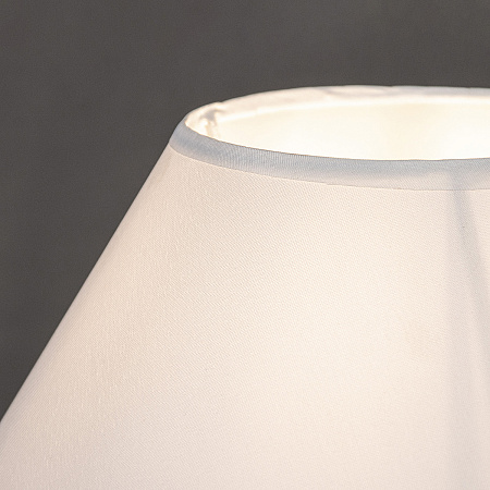 Лампа настольная 11019-0.7-01SW  Е27 40Вт (керамика+абажур) *1/24