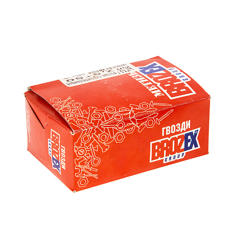 Гвозди строительные 2,5*50 1000гр BROZEX *5
