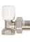 Клапан радиаторный регулирующий угловой 3/4"(Ø15) М/П CTM CARAVH34 *1/3