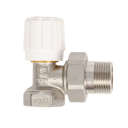 Клапан радиаторный регулирующий угловой 3/4"(Ø15) М/П CTM CARAVH34 *1/3