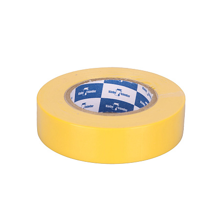 Изолента ПВХ 19мм х 20м ЖЕЛТАЯ Klebebander 902 *8/200