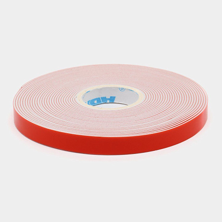 Лента клейкая двусторонняя вспененный ЭВЦ Термостойкая Белая  8мм х5м OE-08-RE "ABRO" *1/1075