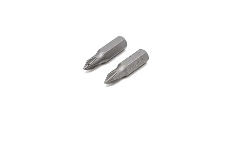 Бита крестовая PH1x25мм (2шт) магнитная CR-V хвостовик1/4"С (554119) VIRA *1