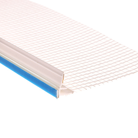 Профиль ПВХ примыкающий 6мм с сеткой 2,4м Konel *30