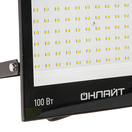 Прожектор светодиодный 100Вт 4,0К IP65 холодный Онлайт OFL-100-4K-BL-IP65-LED 61947 *1/10