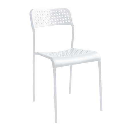 Стул НИКА 7 белый/матовый белый СТ7/Б *4