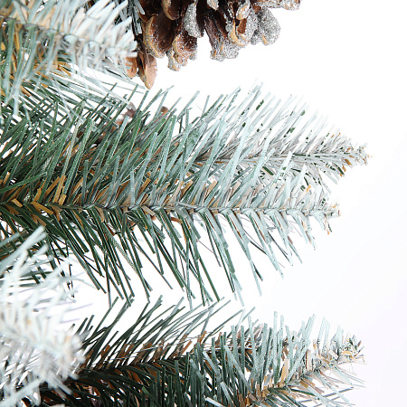 Елка  искусственная ПВХ "Элитная" серебро 1,5м *1/15