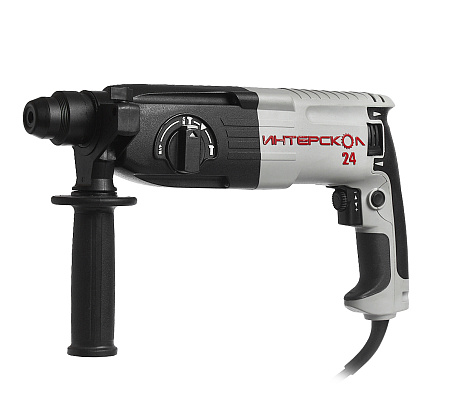 Перфоратор  720Вт 3режима 0-1240об/мин 0-5080уд/мин 2,6Дж коробка П-24/700ЭР ИНТЕРСКОЛ *1/4