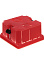 Коробка распаячная СП 92х92х45мм крышка, пл..лапки IP20  TDM SQ1403-1022 инд. штр-код *1/126