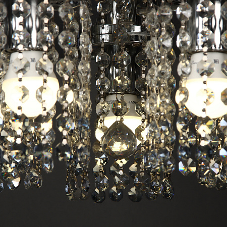 Люстра S0667/5  CH   5*60W Е27 с пультом  d.400 VERNER LIGHTING