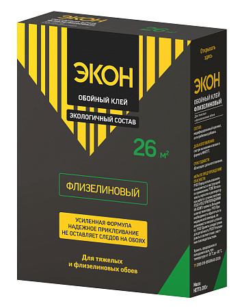 Клей для обоев флизелиновый 200г "ЭКОН" 2077903 (Хенкель)   *12/24