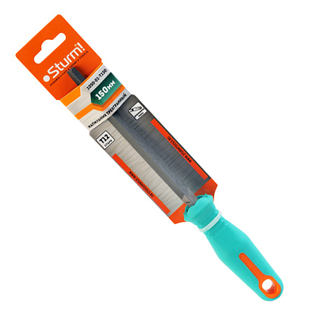 Напильник трехгранный 150мм STURM обрезин.ручк.(арт.1050-01-Т150)  *1/12/120