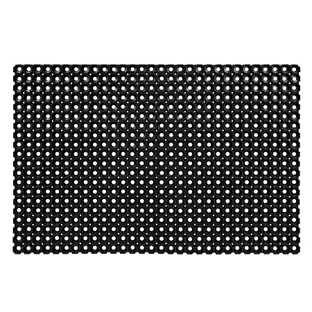 Коврик ячеистый 80*120*2,2 см грязесборный  "Профи" черный "VORTEX" (арт.20041)  *1/2