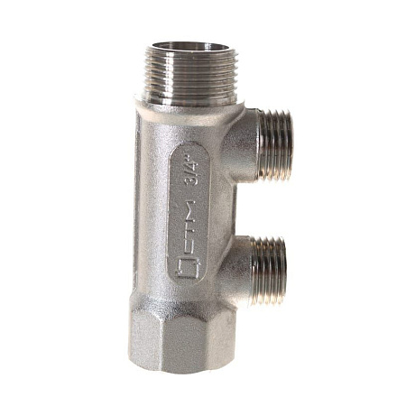 Коллектор 2 выхода НР 3/4"х1/2" CTM C2MM3412 *1/60