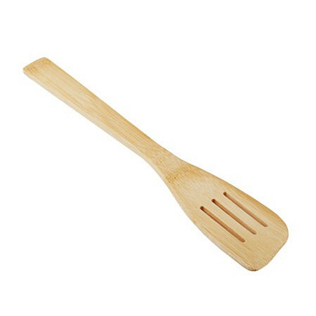 Лопатка кухонная бамбук с прорезями "Гринвуд" дл.300мм арт.883-060 "VETTA" *1/240