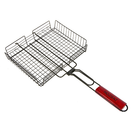 Решетка для "барбекю" 55х31х24 глуб. 6 см, черная, антипригарное покрытие G1-02N *1/16