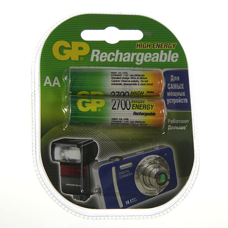 Аккумулятор GP 270AAHC-2DECRC2 (блистер 2шт) *1/10