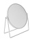Зеркало  настольное Delphinium "BIE-0598G" d=17 см, белый *1/12