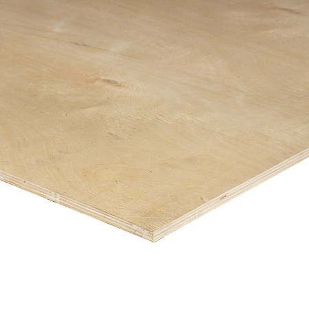 Фанера ФК 12мм, сорт 4/4 (нешлифован.) 1525*1525мм, береза *1/33