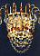 Бра E0581/1W    Брызги    1*60W E27  (h=220, w=140, l=220)   VERNER LIGHTING *1