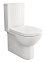 Унитаз-компакт Quadro Slim Luxe с сид. дюропласт, микролифт Sanita Lux *1