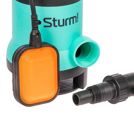 Насос погружной дренажный д/грязной воды 900Вт 15000л/час шнур 10 м STURM WP9790P * 1/4