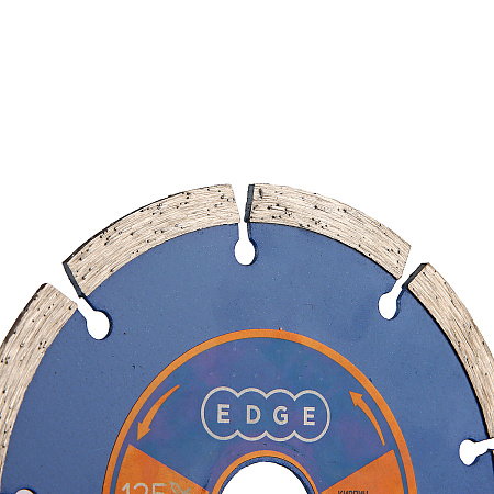 Диск алмазный 125*22,23*2,0мм по бетону сегментный сухой рез арт.811010003 EDGE PATRIOT *1/10/50