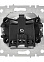 Механизм розетки "BRITE" 1-мест. белый с заземлением 16 А IEK BR-R11-16-K01-F  *10/100