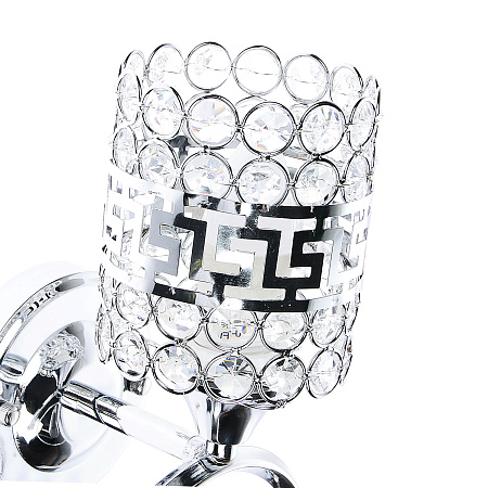 Бра N1916/1W CH E27 1*40Вт ( 270*170*130)  VERNER LIGHTING *1