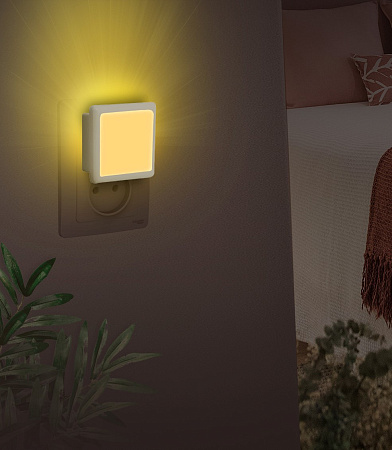 Светильник-ночник  Старт NL 2LED Satellite белый *1/20