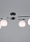 Светильник потолочный IL0638-4CSQ-24 CR BK LIBRA 4*40W E14 S=24м2  *1
