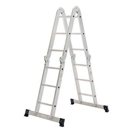 Лестница многофункциональная трансформер алюм. 4х3ступ.,общ.дл.3,3м max нагр.120кг 1320403 "НВ" *1