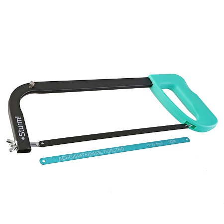 Ножовка по металлу 300мм с пластм. ручкой +доп.полотно (арт.1061-04-300SP) STURM *1/12/48