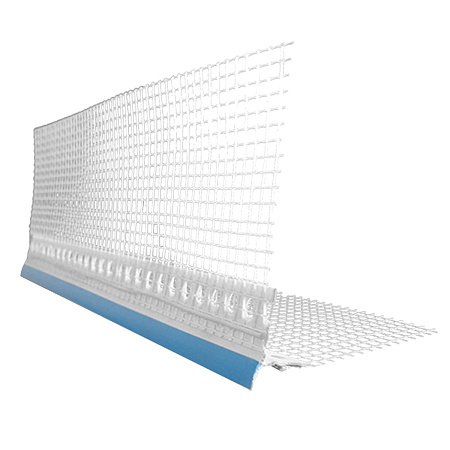 Профиль-капельник ПВХ с армирующей  сеткой 2,5м Konel *25/24
