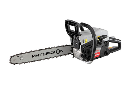 Пила цепная бензиновая 2Т 2,8л.с 52см3 шина45см цепь72зв.шаг0,325"паз1,5мм ПЦБ 152 ИНТЕРСКОЛ *1/2