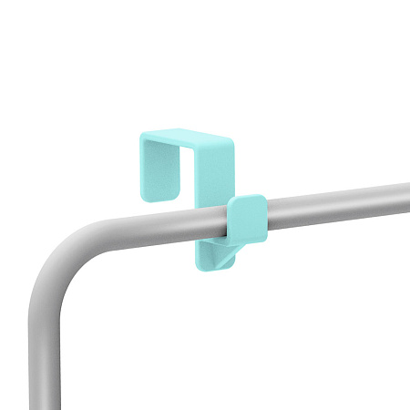 Сушилка для белья навесная на двери,на душ.огр. 3-х уровн.,дл.суш.пол.11м Сер.(Бел.)СБН1 "Ника" *1/5