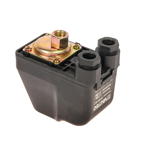 Реле давления VALTEC CRS-5, 1/4" нак.гайка, преднастройка 2,1-3,5 бар  *1/57