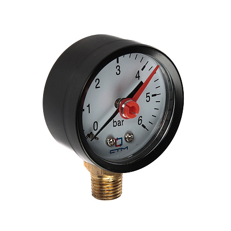 Манометр радиальный 6 бар *1/100