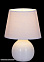 Лампа настольная 19201-0.7-01C (керамика+абажур)  *1/24
