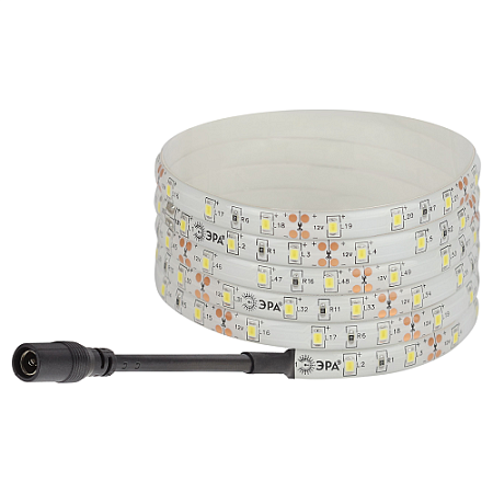 Лента светодиодная 5м 6,5К 4,8Вт/м IP65 2835kit блок/пит Б0043063  ЭРА *1/50