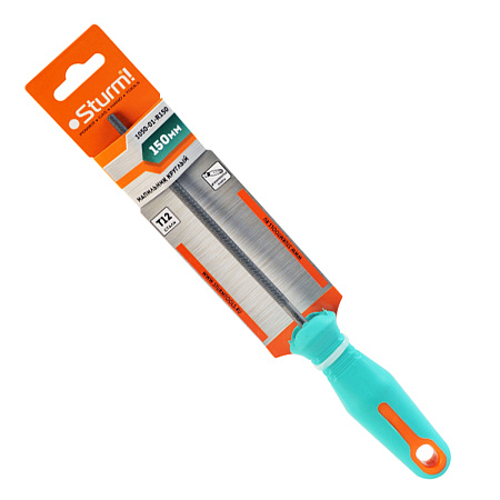 Напильник круглый 150мм STURM обрезин.ручк.(арт.1050-01-R150)  *1/12/120