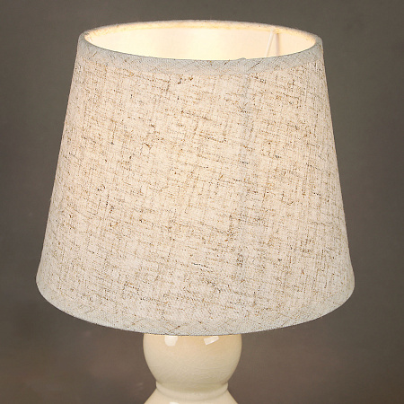 Лампа настольная 22016-0.7-01ZT (керамика+абажур)  *1/36